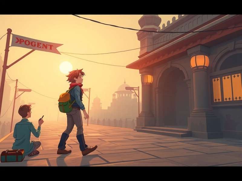 Mumbai Glory Quest gameplay screenshot showing character in Mumbai location